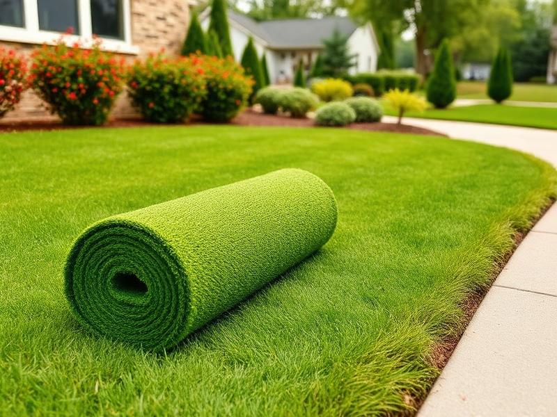 Sod Installation project in Edmonton by GreenLand Contracting